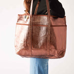 Women's Metallic Everyday Tote