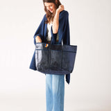 Women's Metallic Everyday Tote