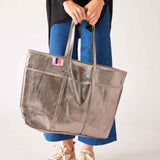 Women's Metallic Everyday Tote