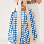Reversible Striped Beach Bag