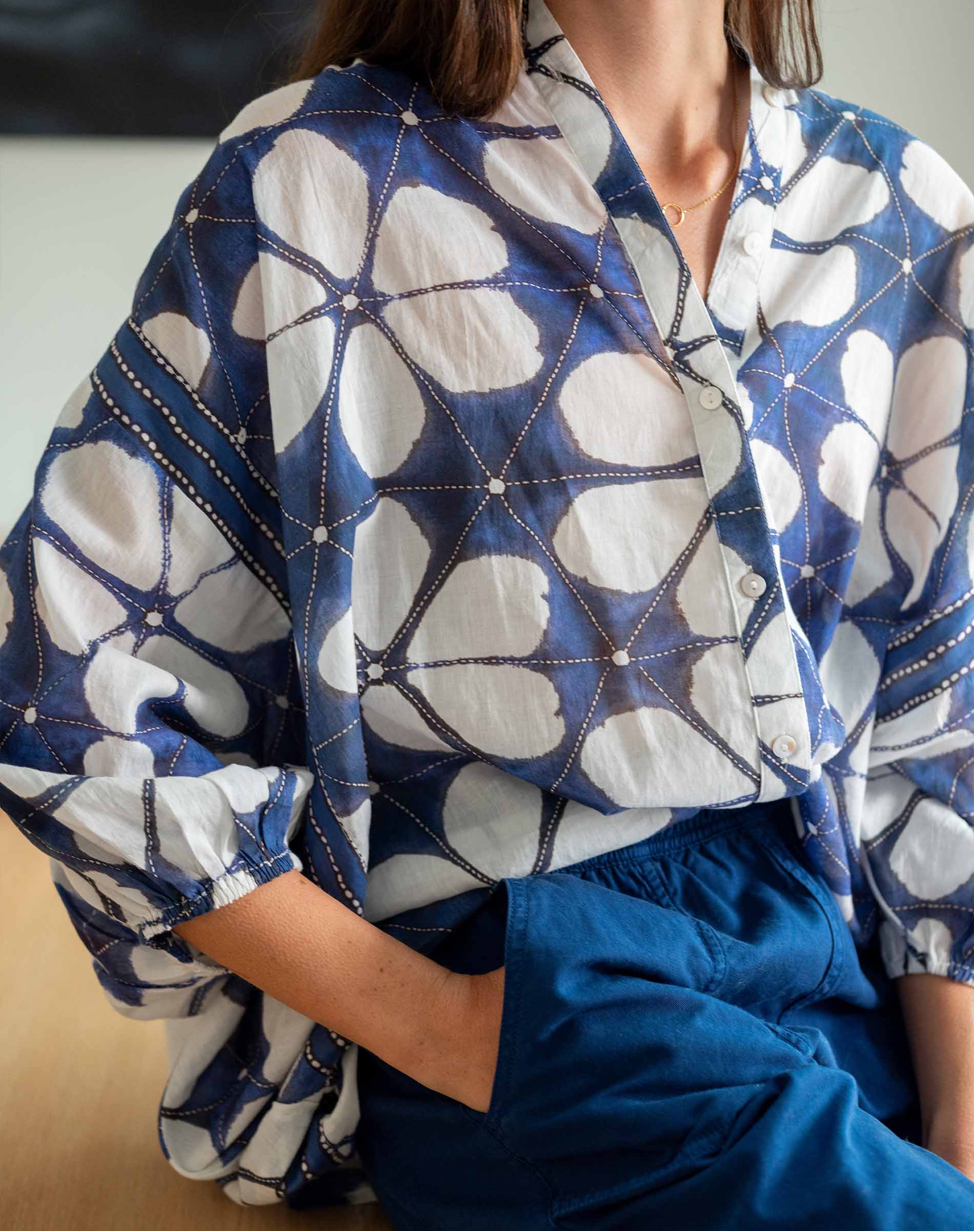 Lotus Button Up Shirt