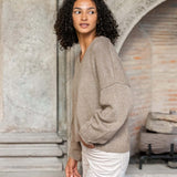 Women's Cashmere Vneck Sweater