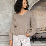 Women's Cashmere Vneck Sweater