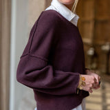 Women's Cashmere Vneck Sweater