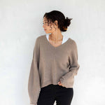 100% Cashmere V-Neck Sweater