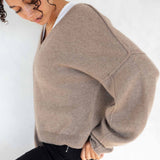 100% Cashmere V-Neck Sweater