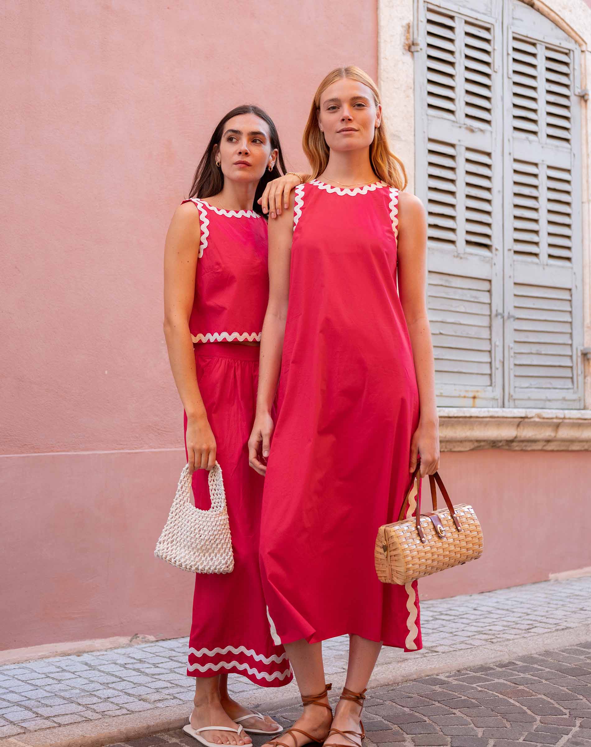 Luna Ric Rac Maxi Dress Voyageur by MERSEA | Maxi Travel Dress