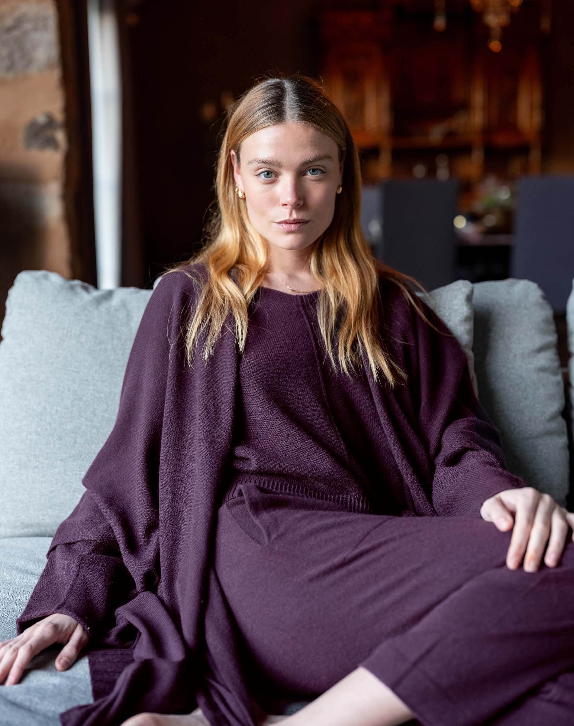 Women's Cashmere Luxury Travel Wrap