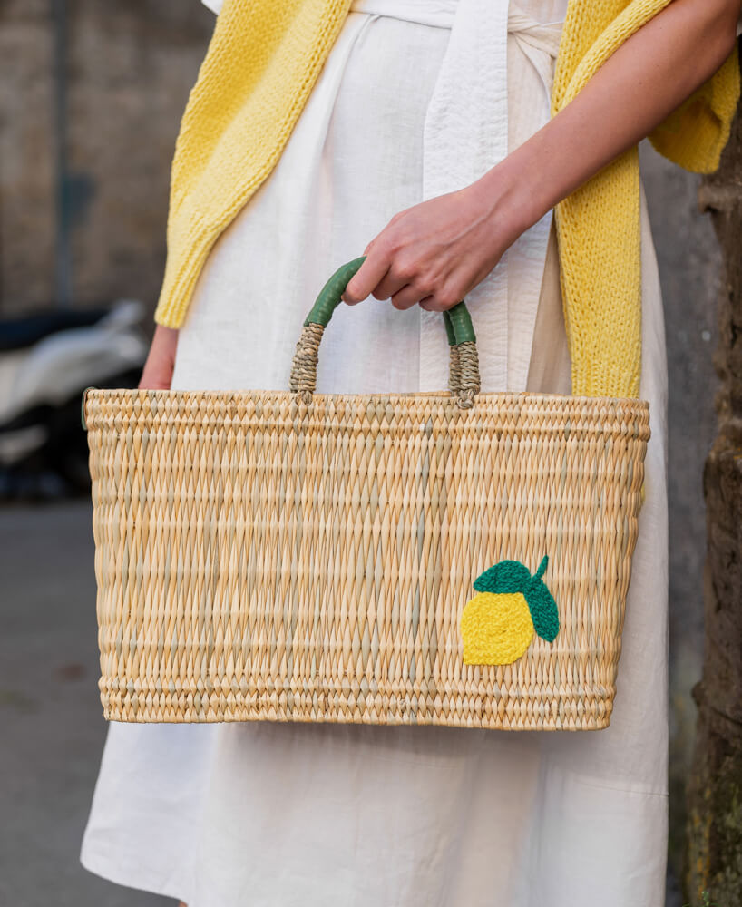 Medina Icon Basket - Lemon