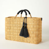 medina basket with black tassel