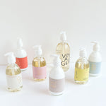 several mersea hand soaps and lotions 