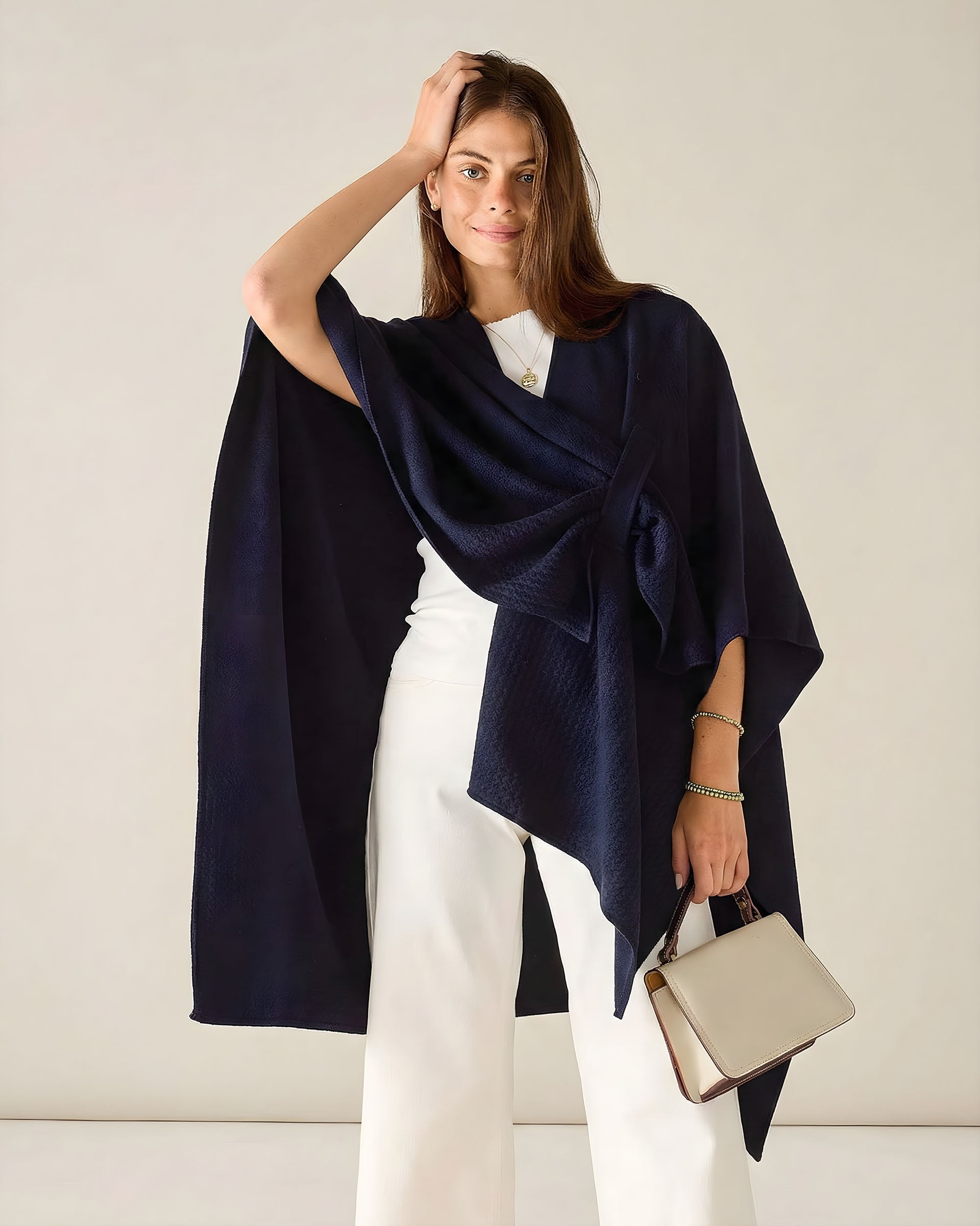 Modern Travel Wrap by MERSEA | Ultra-Chic Travel Essential
