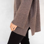 Women's Fall Oversized V-Neck Sweater