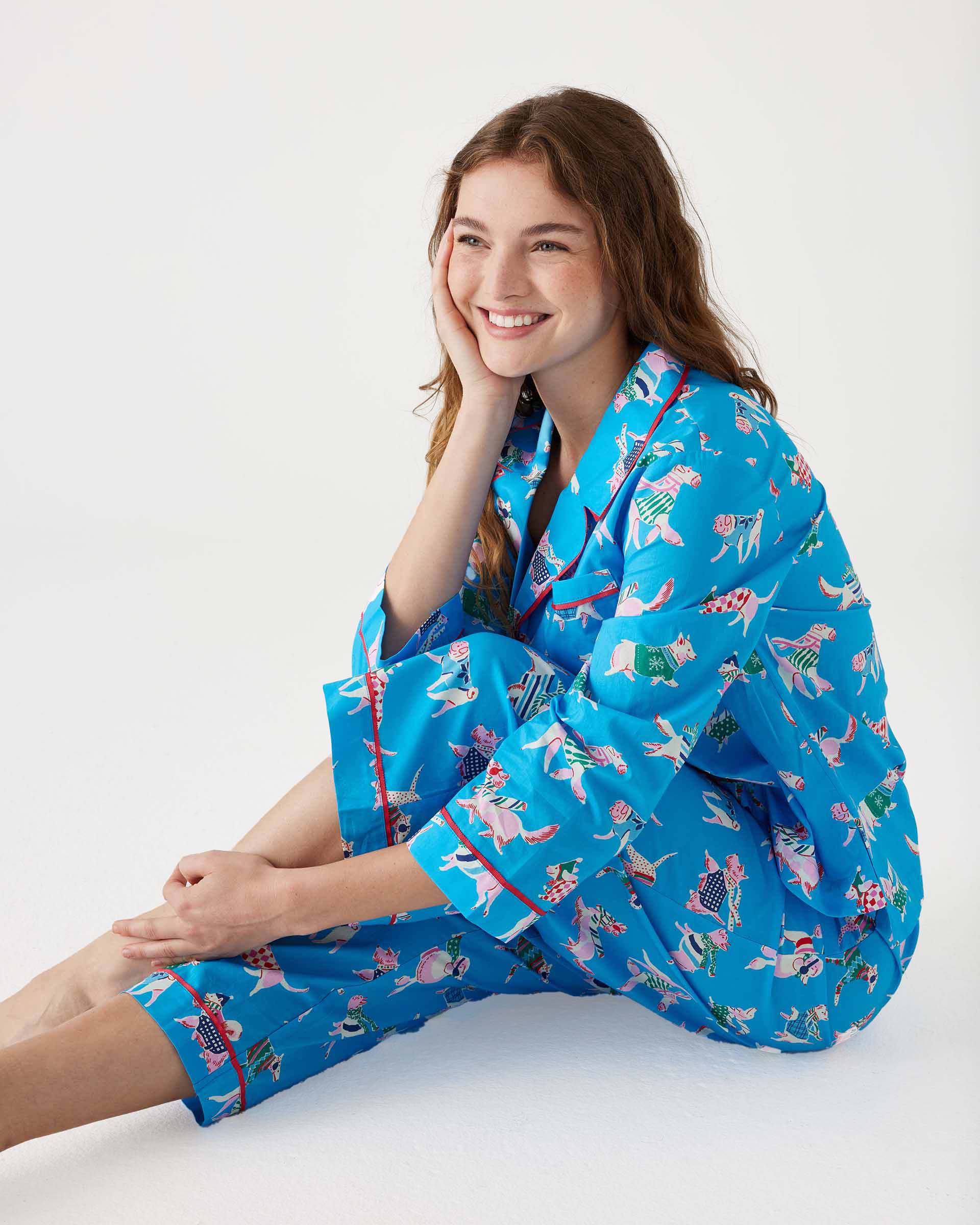 Over The Cotton Moon Pajama Set MERSEA