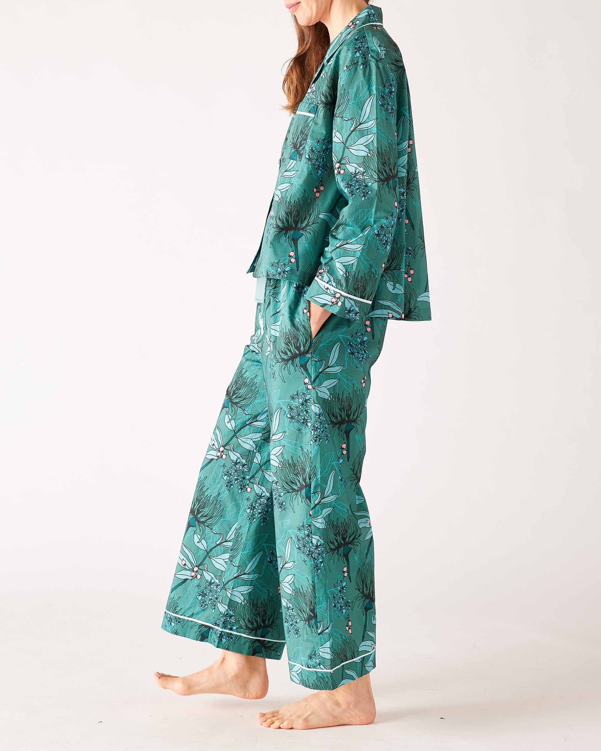 Women's Cotton Pj Pant Set