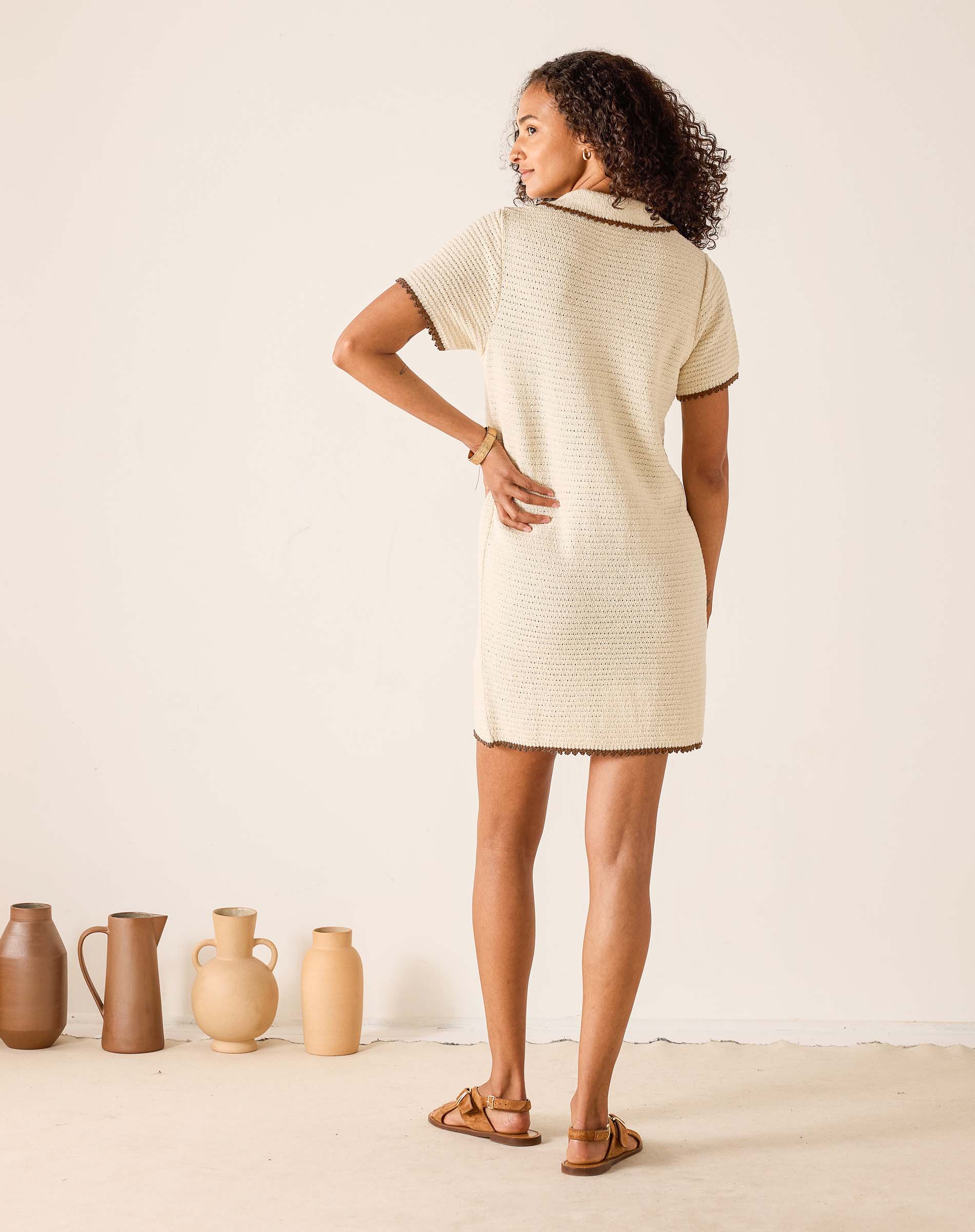 Paley Polo Crochet Dress by Voyageur by MERSEA