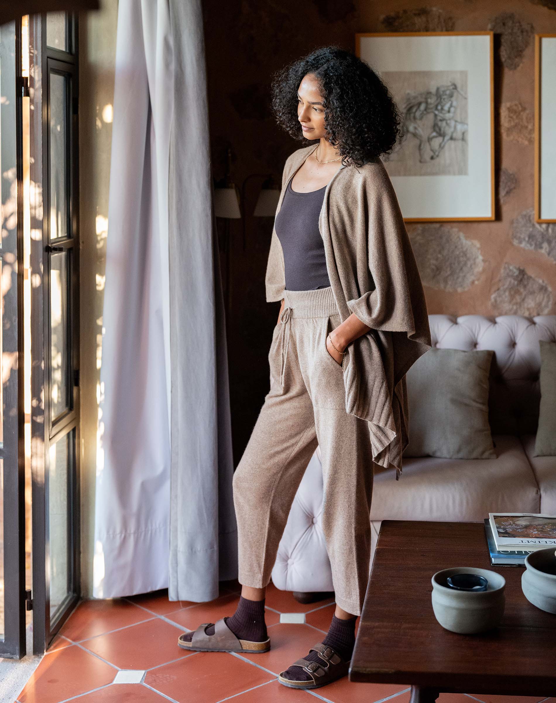 Women's Cashmere Jogger Pants