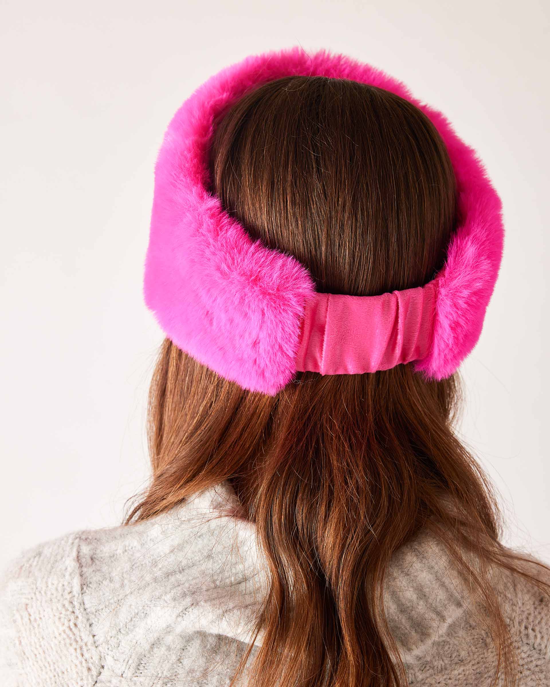 Women's Faux Fur Headband for Winter