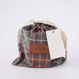 Plaid Bagged Candle for Fall