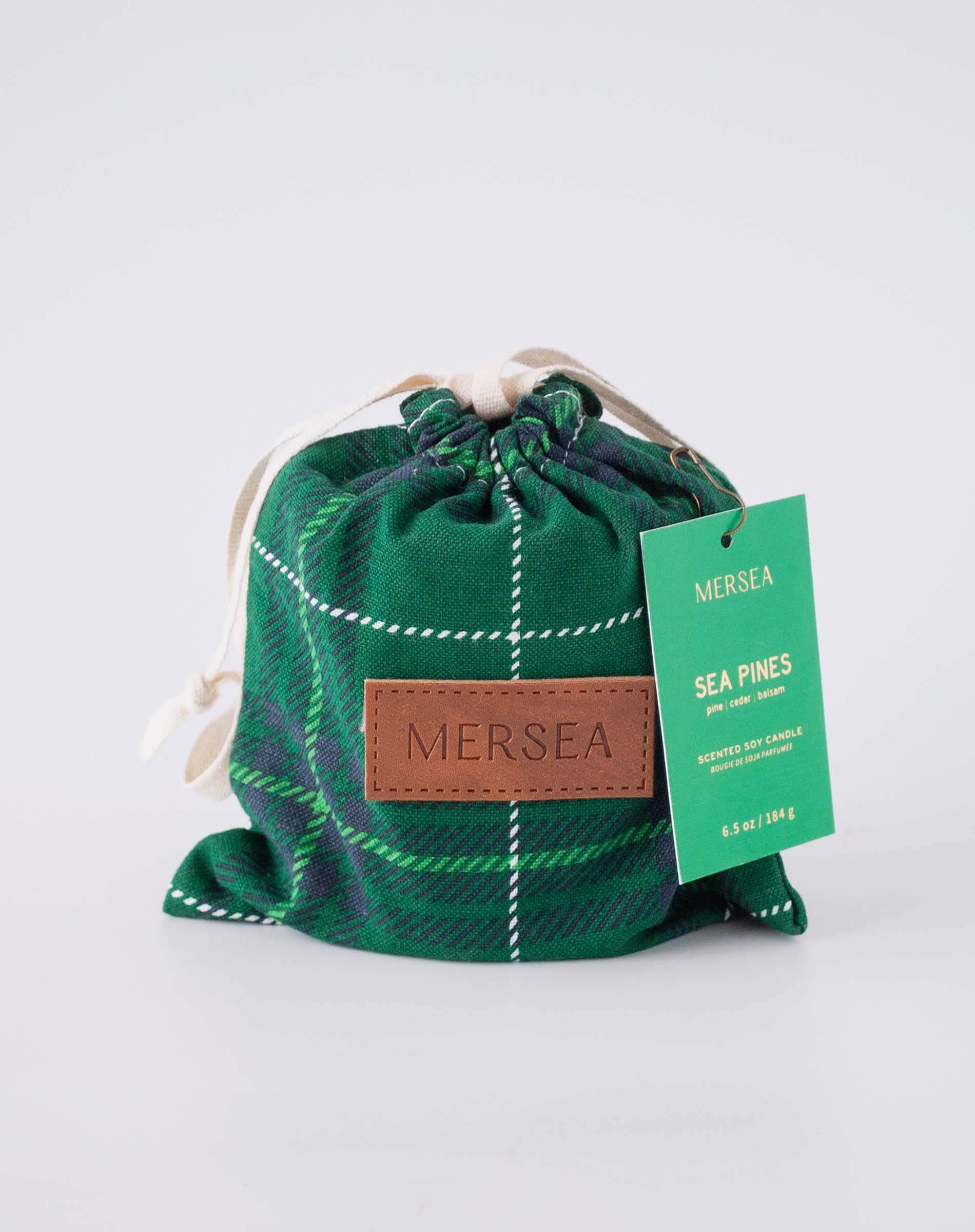 Sea Pines Plaid Bagged Candle