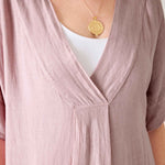 Women's Light Pink Maxi Kaftan Coverup Dress