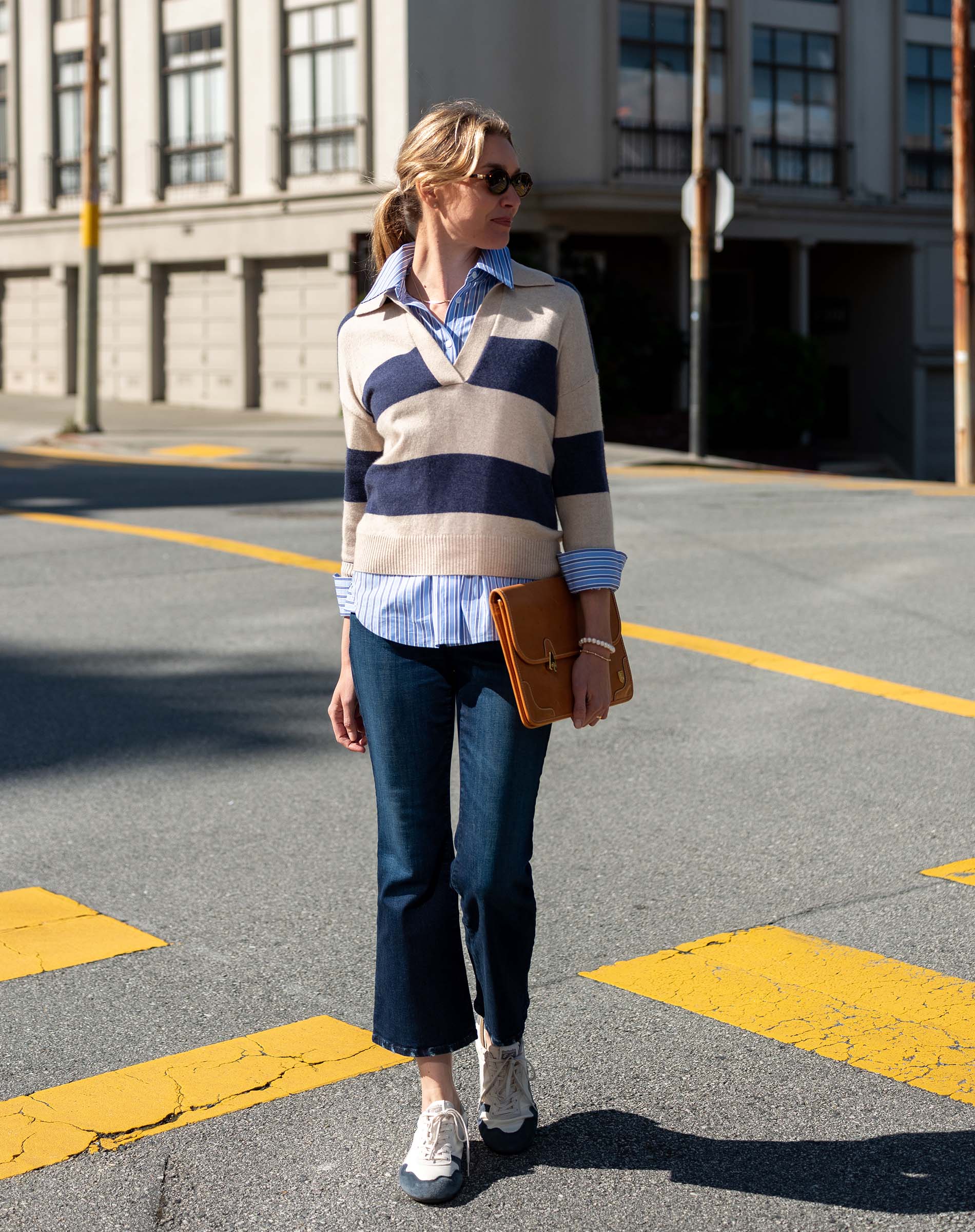Regatta Cashmere Polo Sweater