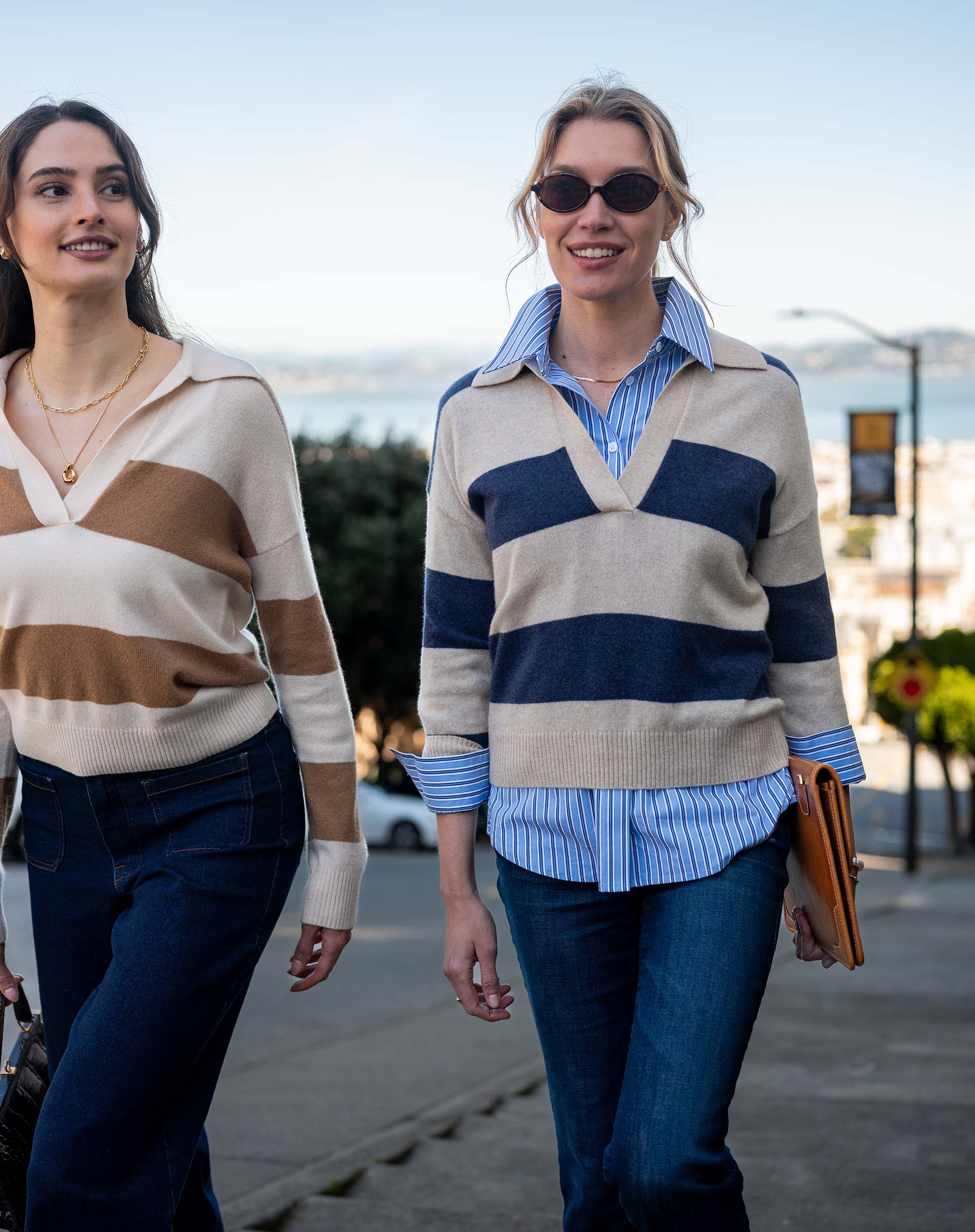 Regatta Cashmere Polo Sweater