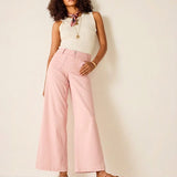 Sailor Cropped Wide Leg Jeans