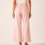 Sailor Cropped Wide Leg Jeans