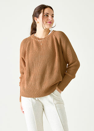Salty Cotton Crewneck Sweater