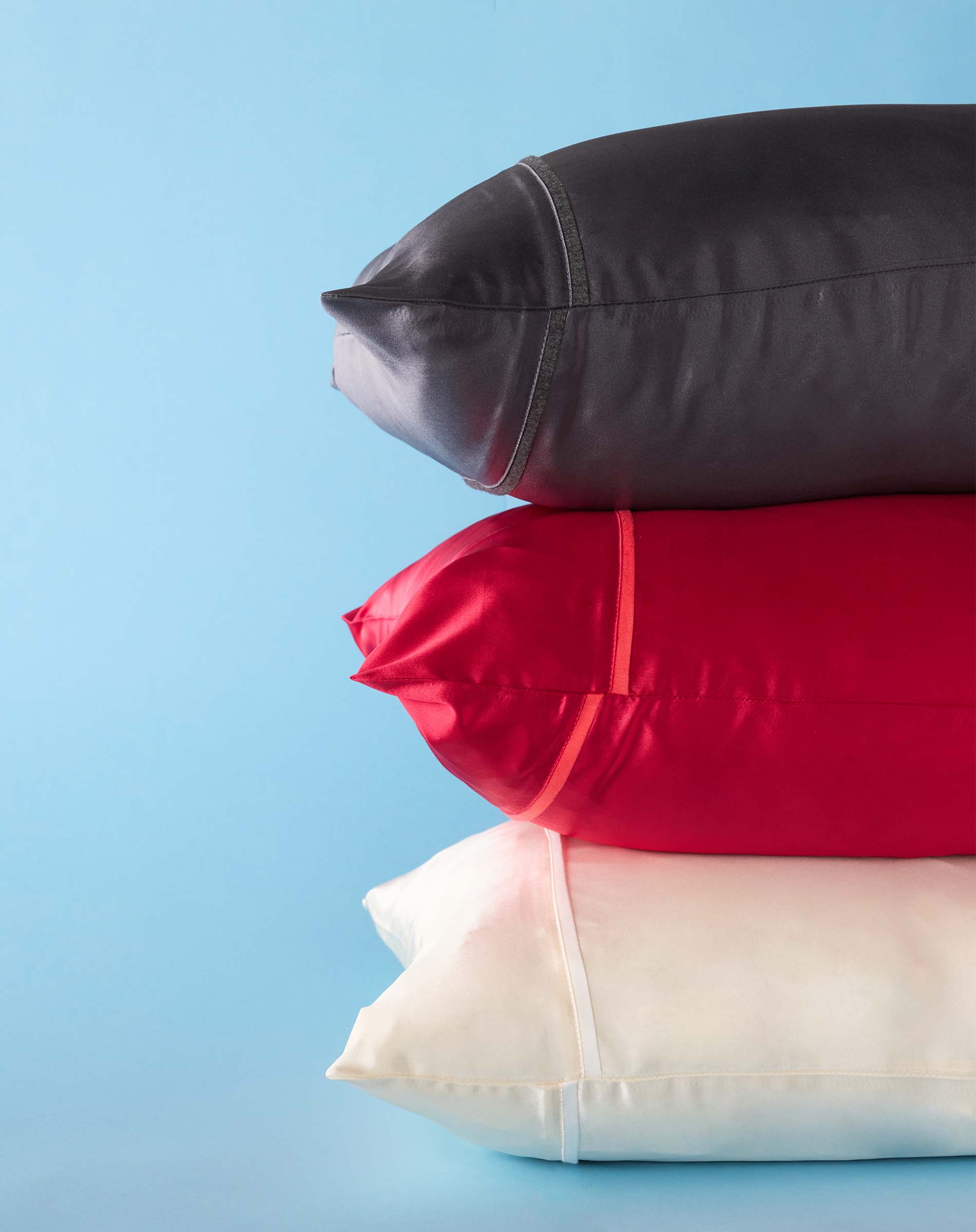 Mersea Satin Sailor Pillowcase in Coral Bliss