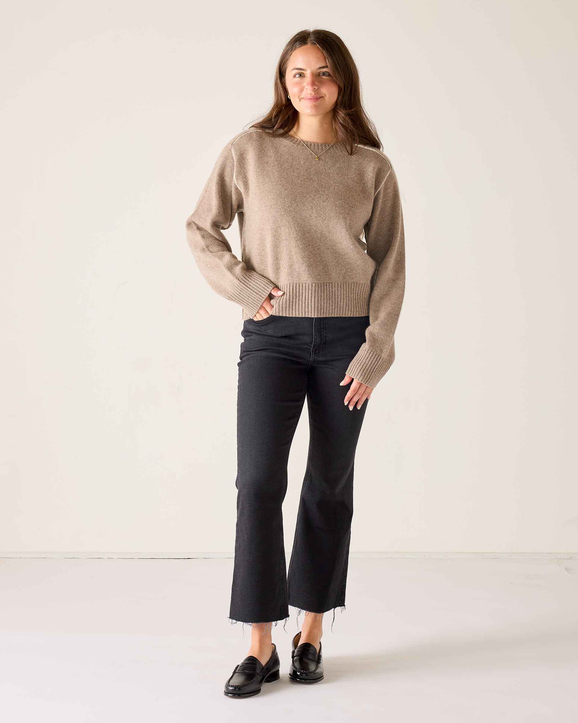 Women's Cashmere Crewneck Sweater