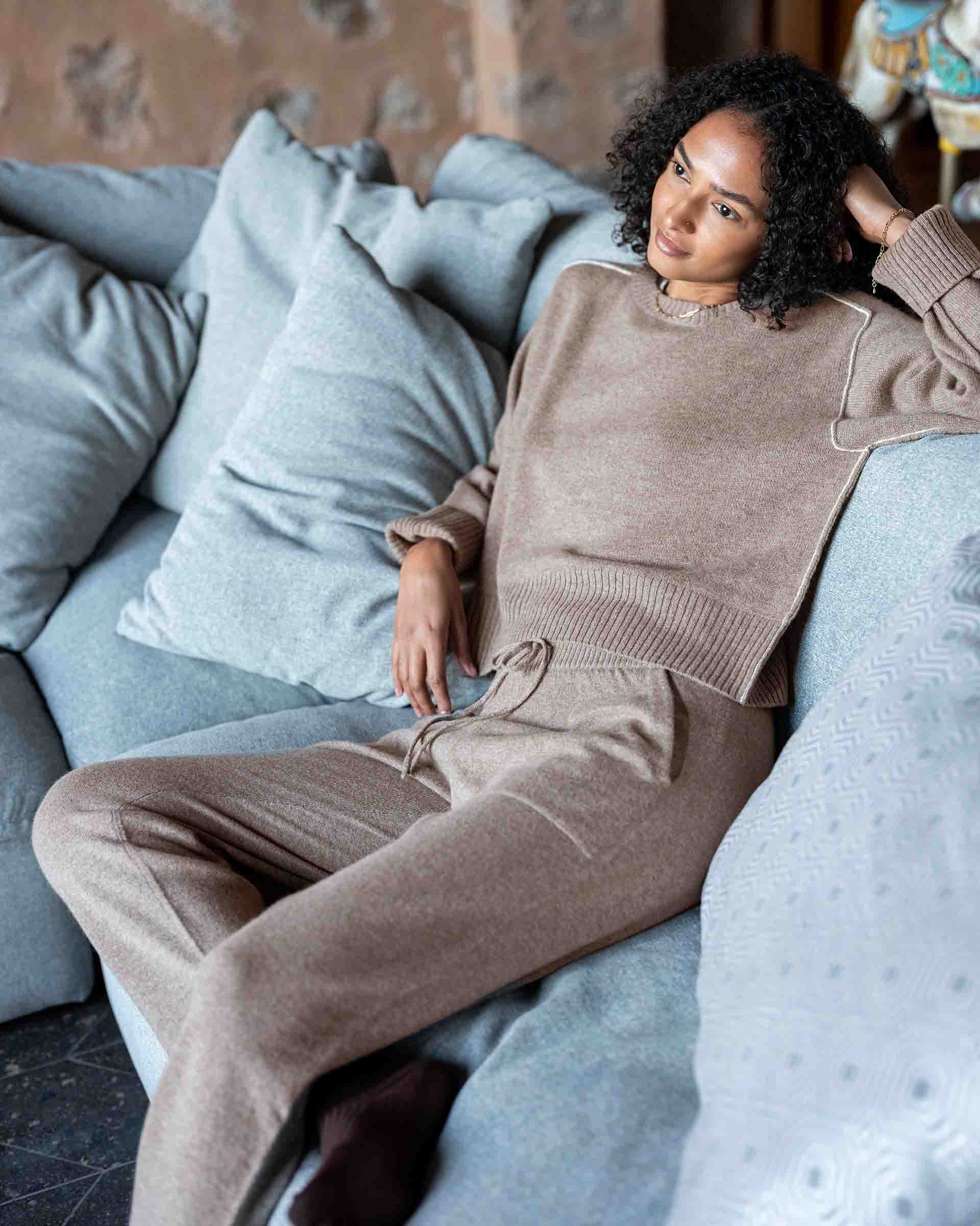Parma Cashmere Travel Pant | MERSEA