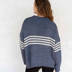 Women's Fall Striped Knit Sweater