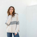 Women's Fall Striped Knit Sweater