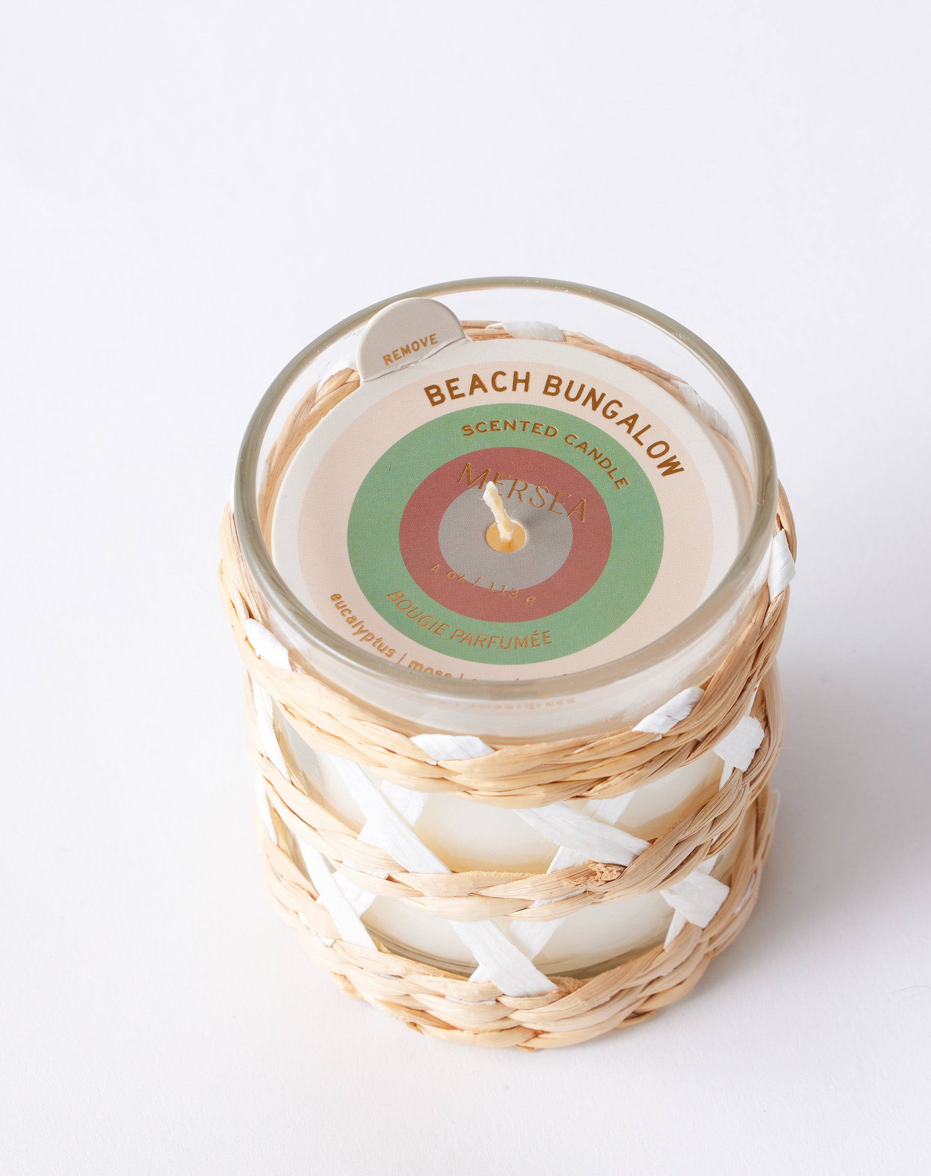 Beach Bungalow Seagrass Candle