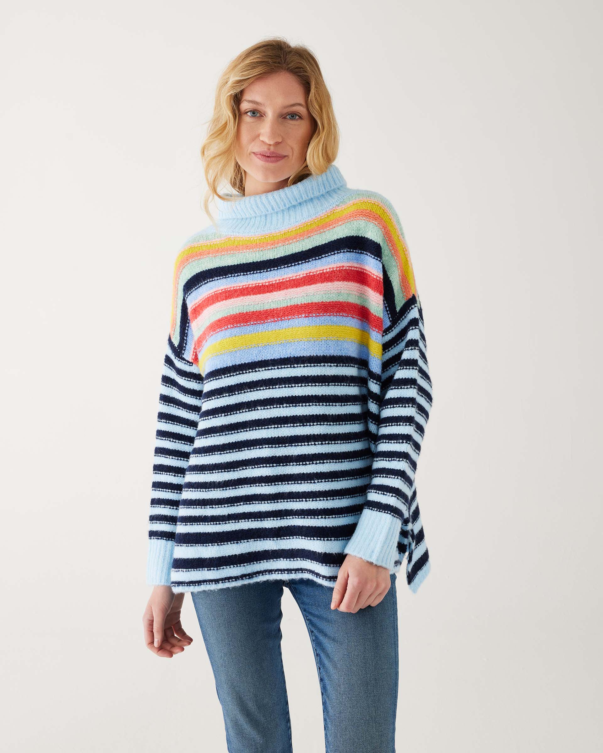 SeaHappy Multi Striped Sweater - MERSEA