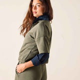 Women's Soft Scuba Zip Up Sweatshirt Travel Set