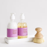 summer in provence hand soap and lotion with brush