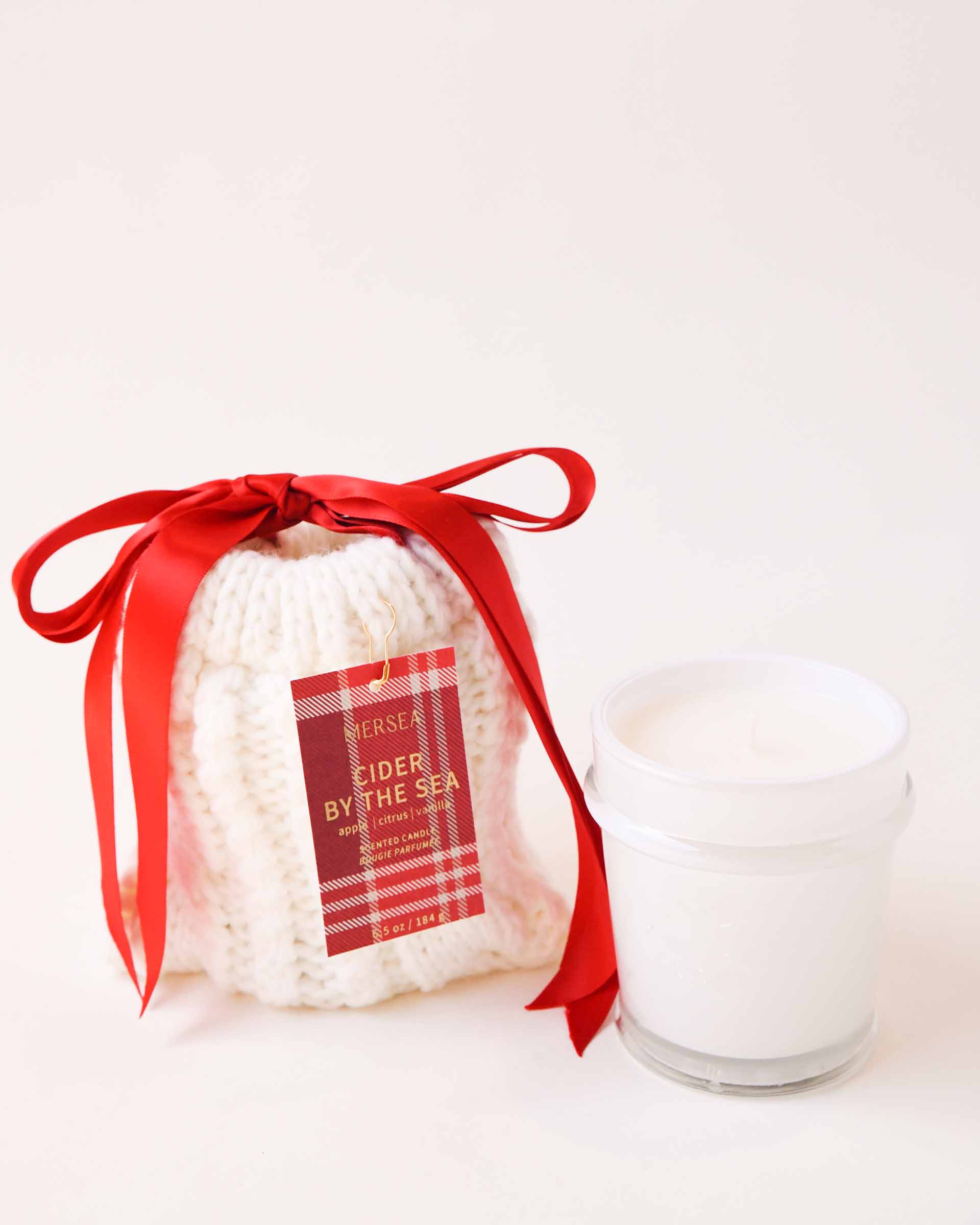 Cider by the Sea Stocking Candle