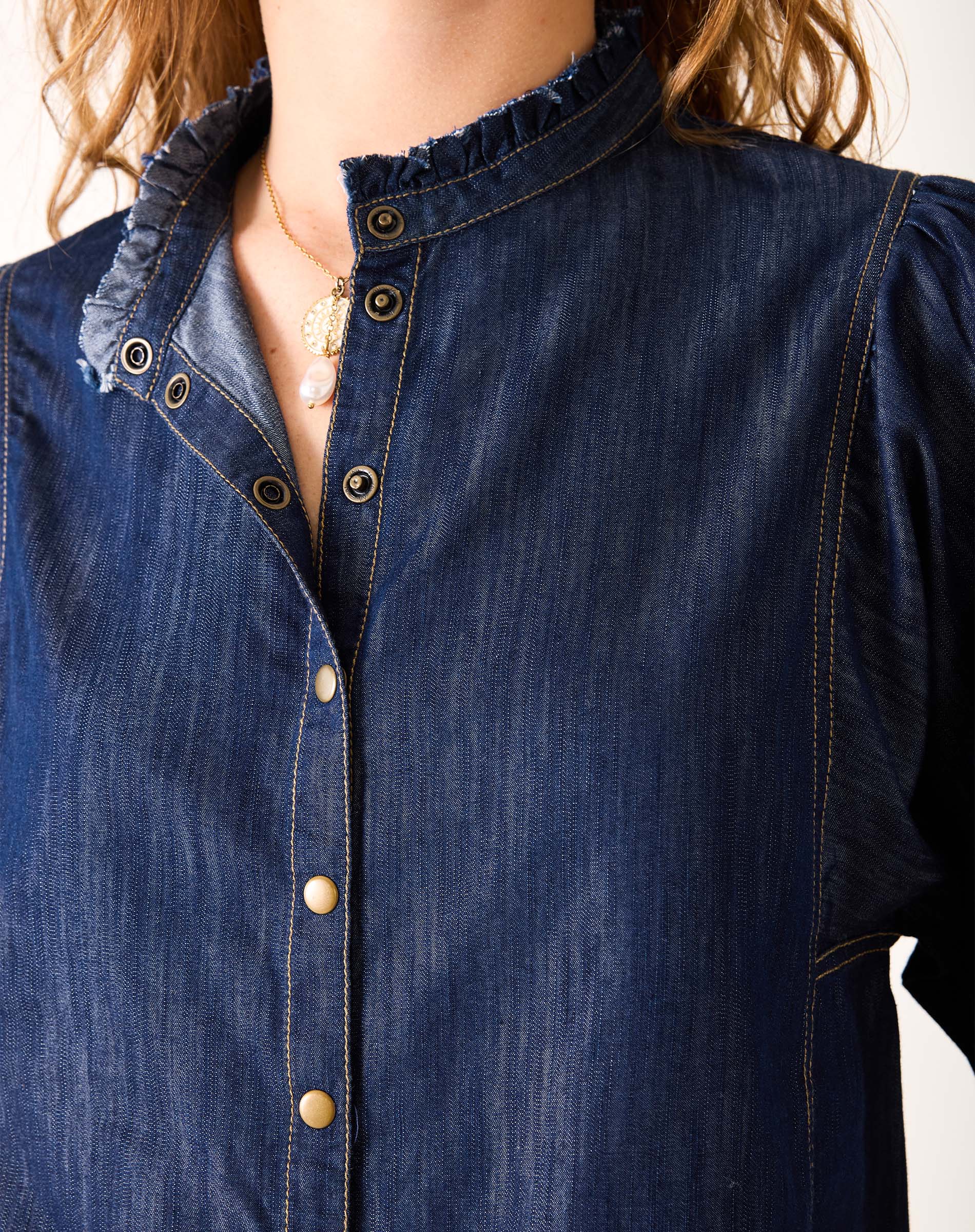 Women's Button Up Short Sleeve Fall Top