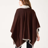 Women's Brown Fall Travel Wrap