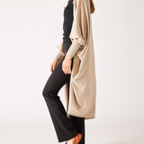 Women's Mink Cashmere Chelsea Travel Kimono Side View