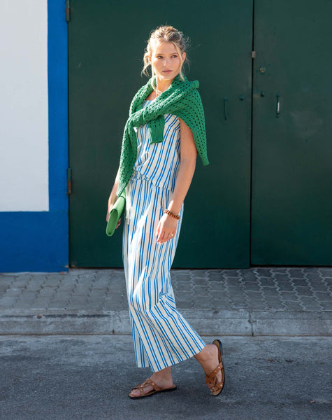 Porto Poplin Drawstring Pant Voyageur by MERSEA | Elevated Travel Pant