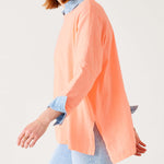 Women's Orange One Sized Slub Tee