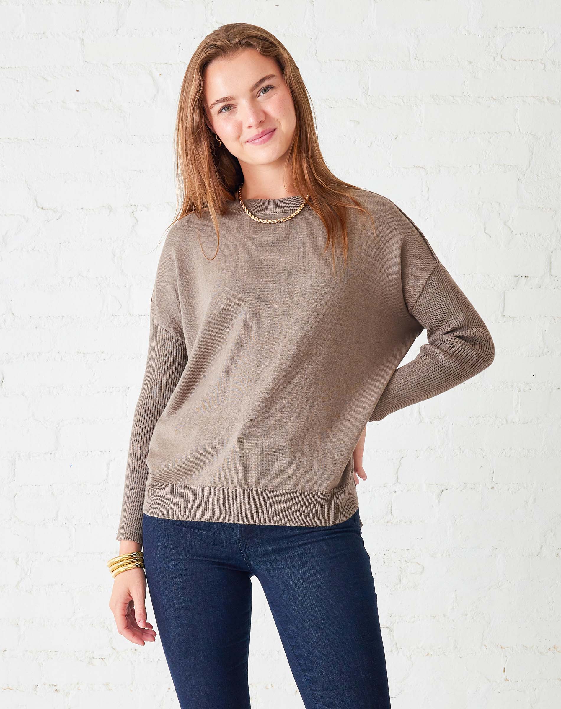 Coronado Split Back Sweater