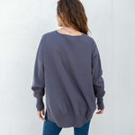 Women's Dark Blue Lightweight Sweater