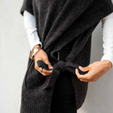 Women's Neutral Oversized Fall Winter Poncho