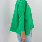 Women's Kelly Green One Sized Slub Tee Everyday Essentials