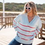 Montauk V-neck Sweater